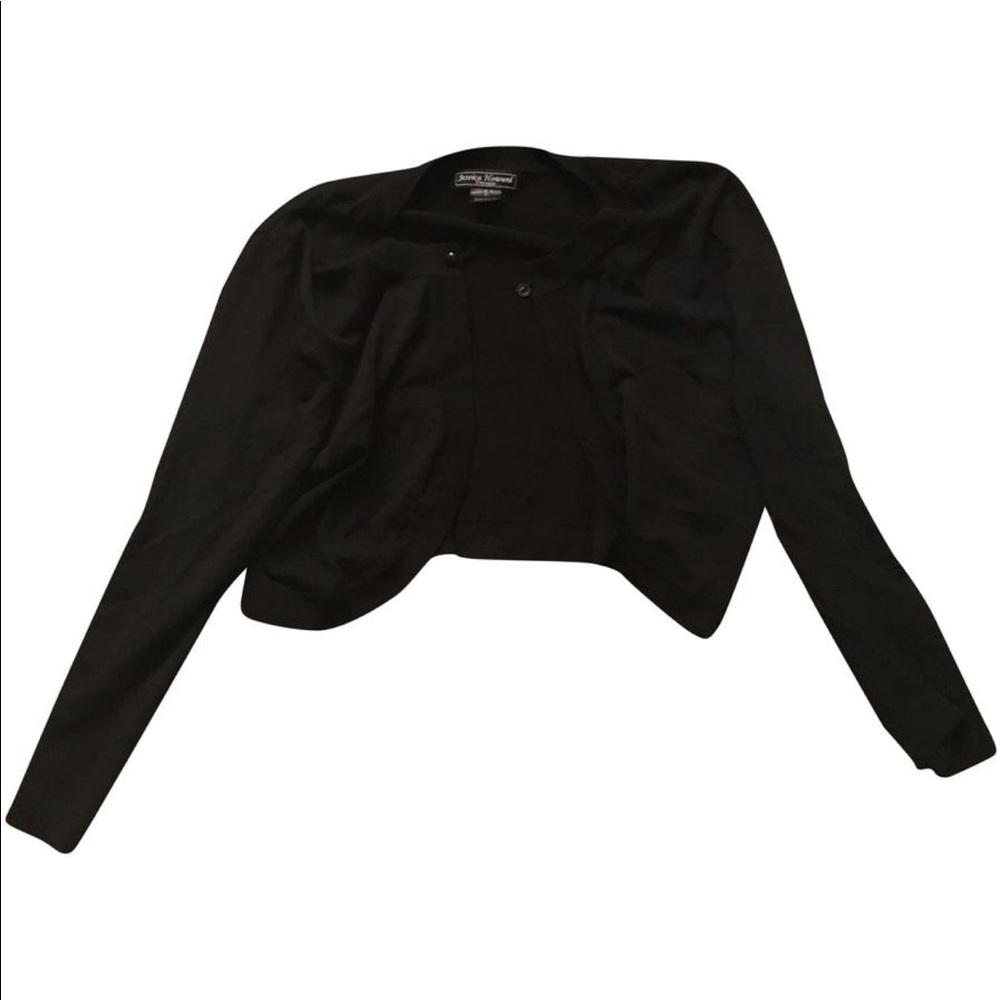 Cropped jewel cover up